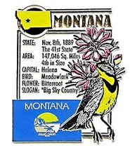 Montana Big Sky Country State Montage Fridge Magnet - £4.77 GBP