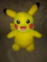Build A Bear Workshop Pokemon Pikachu Plush 18&quot; Yellow Stuffed Animal... - £23.29 GBP