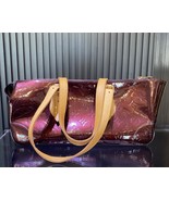 Pre-Owned Louis Vuitton Purple Vernis Monogram Rosewood Avenue Shoulder Bag - £782.42 GBP