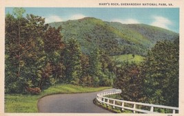 Mary&#39;s Rock Shenandoah National Park Virginia VA Postcard D58 - £2.36 GBP