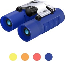 Binoculars For Kids, Wrnrn Compact High Resolution Shockproof Binoculars, Blue - £29.56 GBP