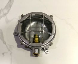 Lot of 5 Small Solid Aluminum Style Patio Wall Lights...-
show original title... - $361.65