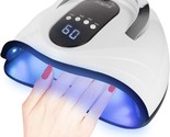 UV LED Nail Lamp 120W High Power Nail Dryer for Gel Nail Polish with 4 T... - £15.56 GBP