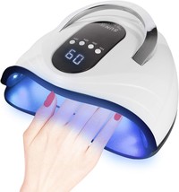 UV LED Nail Lamp 120W High Power Nail Dryer for Gel Nail Polish with 4 T... - £15.57 GBP