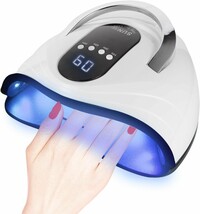 UV LED Nail Lamp 120W High Power Nail Dryer for Gel Nail Polish with 4 T... - $19.79