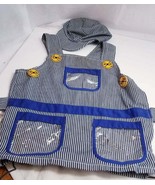 Melissa &amp; Doug melissa and doug RR kids railroad train Dress Up Overalls... - $17.81