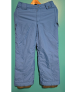 Burton Blue White Collection Dry Ride Youth Lg 14/16 Snow Pants Skiing S... - $413.10 MXN