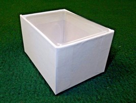 White Cardboard 3&quot;x2&quot; Box w/Clear Acetate Tuck Lid ~ Lot of 36, Jewelry,... - £15.59 GBP