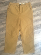 Madewell Classic Straight Pants Mustard Yellow  NWT Sz 32 #AJ559 (Reg. $88) - $22.05