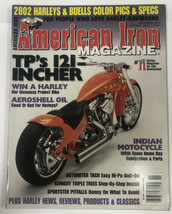 AMERICAN IRON MAGAZINE - NOVEMBER 2001 - 2002 Harleys &amp; Buells - £21.29 GBP