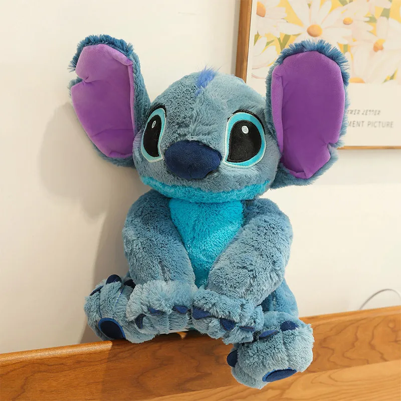 40cm Stitch-D Anime Lilo and Stitch Plush Toy Kawaii Big Ear Plushies Soft Stuff - £39.87 GBP