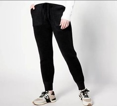 Barefoot Dreams  CozyChic Lite Jogger Pockets In Black $118  Sz XS, NWT! - £30.95 GBP