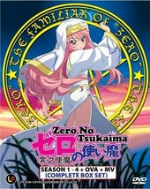 Zero no Tsukaima Sea 1~4 + OVA + MV All Region English Subtitle SHIP FROM USA - £31.61 GBP
