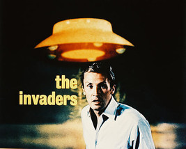 Roy Thinnes Classic With Ufo and Logo The Invaders TV 8x10 HD Aluminum Wall Art - £30.84 GBP