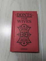 Don&#39;ts For Wives mini 1913 advice 2007 Book Hardcover marriage London Ebbutt - £12.31 GBP