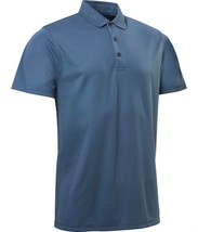 Abacus Sportswear Us Clark Men‚Äôs Golf Polos Steelblue - $647.34 MXN