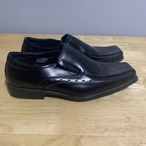 Kids Stacy Adams Danton Bicycle Toe Slip On Loafer Dress Shoes Black Siz... - $22.58