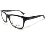 Ray-Ban Bambini Occhiali Montature RB1536 3529 Nero Trasparente Quadrato... - $64.89