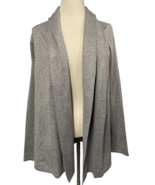 Premise Gray Heather Long Sleeve Shawl Collar Open Cardigan Women&#39;s XL, NWT - €12,26 EUR