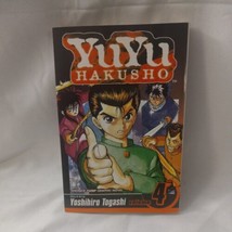 Yu Yu Hakusho - Vol. 4 Yoshihiro Togashi - First Edition Printing Manga Graphic  - $39.60