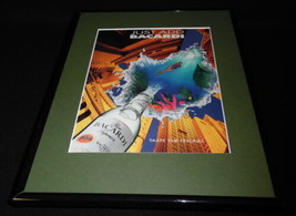 1995 Bacardi Rum Framed 11x14 ORIGINAL Vintage Advertisement - $34.64