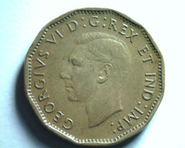 1943 Canada George Vi Five Cents Km 40 Extra Fine Xf Extremely Fine Ef Original - £1.53 GBP