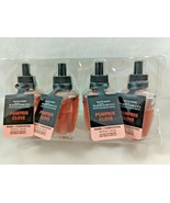 Bath &amp; Body Works 4-Pack Pumpkin Clove Wallflower Refill Bulbs 0.8 oz NEW - £21.25 GBP
