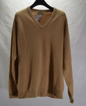 Selfridge Mens Pure Cashmere 100% Brown Made In Scottland Large - $49.50