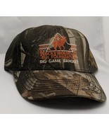 Green/Camo Rocky Mountain Elk Foundation Big Game Banquet Cap Hat with  ... - £11.87 GBP