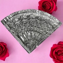 WATERFORD Heavy Cut Crystal QUADRANT Bookend Fan Style Paperweight Made ... - $28.05