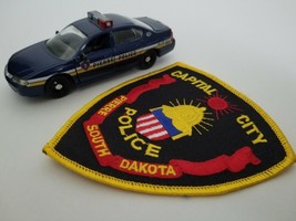 Roadchamps 1:43 Diecast Police Cruiser and Agency Police Patch (Pierre, SD) - £25.07 GBP