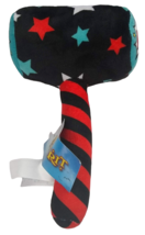 Halloween Plush Hammer Pow Comic Font Soft Stars Stripes Colorful Pop Art Toy 3+ - £19.18 GBP