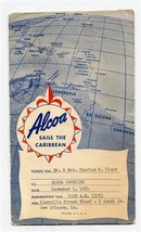Alcoa Steamship Company Ticket Envelope 1951 Alcoa Cavalier New Orleans - £14.24 GBP