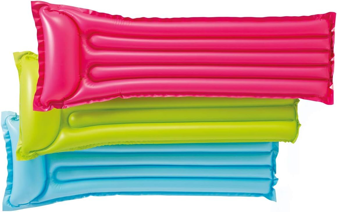 Set Of 2 Intex Mat Relax-A-Mat Float Water Swim Pool Lake Raft Tube Flot... - $37.99