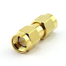 2-Pack Rf Coaxial Adapter Sma Coax Jack Connector Sma Male To Rp Sma Male - £10.05 GBP