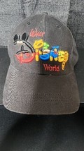 Walt Disney World Character Lettering Embroidered Black Baseball Strap B... - $13.99