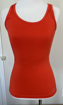 H&amp;M Orange Workout Athletic Fitted Top XS - £7.75 GBP