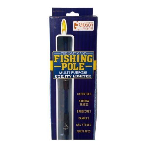 thumbnail image 2 of Fishing Pole Butane Lighter - Mini Outdoor Lighter For Anglers & Camping 2 of 11
