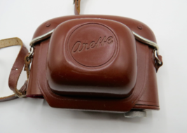 Vintage Brown Leather Case - for APPARATE ARETTE Camera in Good Condition - £12.04 GBP