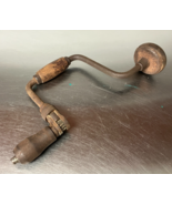 Vintage Hand Drill Tool antique collectible hand turned old - $55.00
