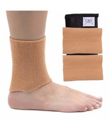 CRS Cross Ankle Gel Sleeves - Padded Skate Socks Ankle, Tan, 2 Ankle Gel... - £29.08 GBP