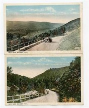 West Side &amp; East Side Mohawk Trail Postcards Berkshires Massachusetts 1920&#39;s - £12.47 GBP