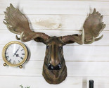 North American Bull Moose Wall Decor 24&quot;Wide Wall Mount Plaque Figurine - $89.95