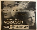 Star Trek Voyager Tv Guide Print Ad Kate Mulgrew TPA17 - £4.68 GBP