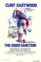 Clint Eastwood and George Kennedy in The Eiger Sanction 24x18 Poster - £18.86 GBP
