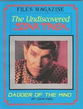 The Undiscovered Star Trek Files Magazine Dagger of the Mind 1987 UNREAD... - $4.99