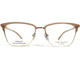 Ted Baker Eyeglasses Frames TW502 RGD Clear Pink Square Rose Gold 54-16-140 - £44.41 GBP