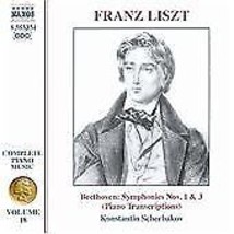 Franz Liszt : Beethoven: Symphonies Nos. 1&amp;3 (Piano Transcriptions) - FRANZ LIS  - £11.41 GBP