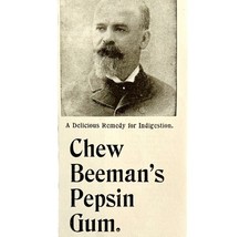 Beeman Chemical Pepsin Gum Medicine 1894 Advertisement Victorian Medical... - $19.99