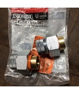 2 Pack Everbilt 3/4 in. Galvanized Steel FIP x Sweat Dielectric Union, U... - $8.90